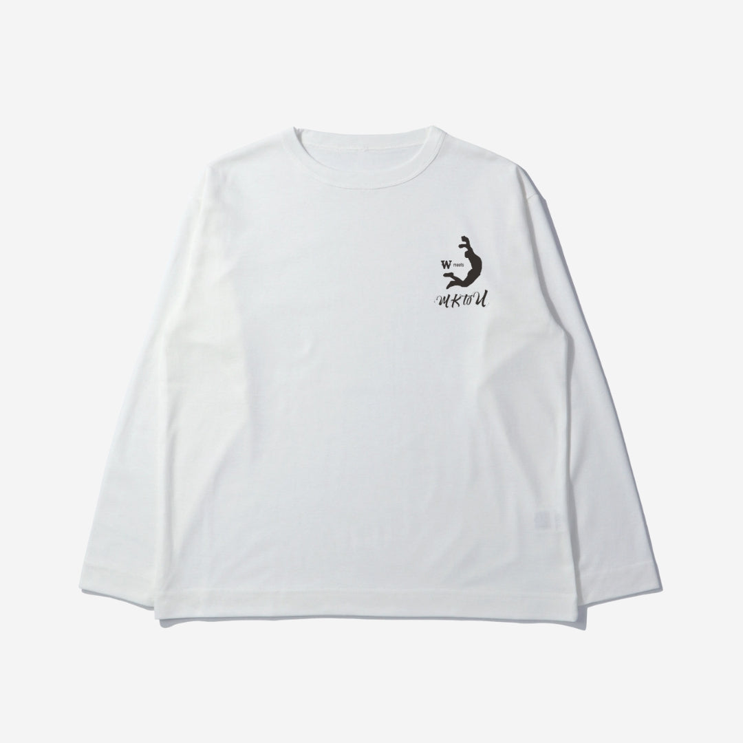 “MKtoU” Kids Long T-shirts「care」4colors