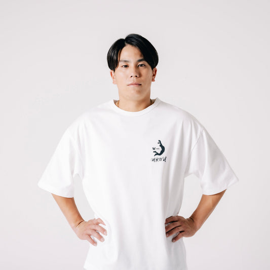 “MKtoU” T-shirts「tough」WHITE