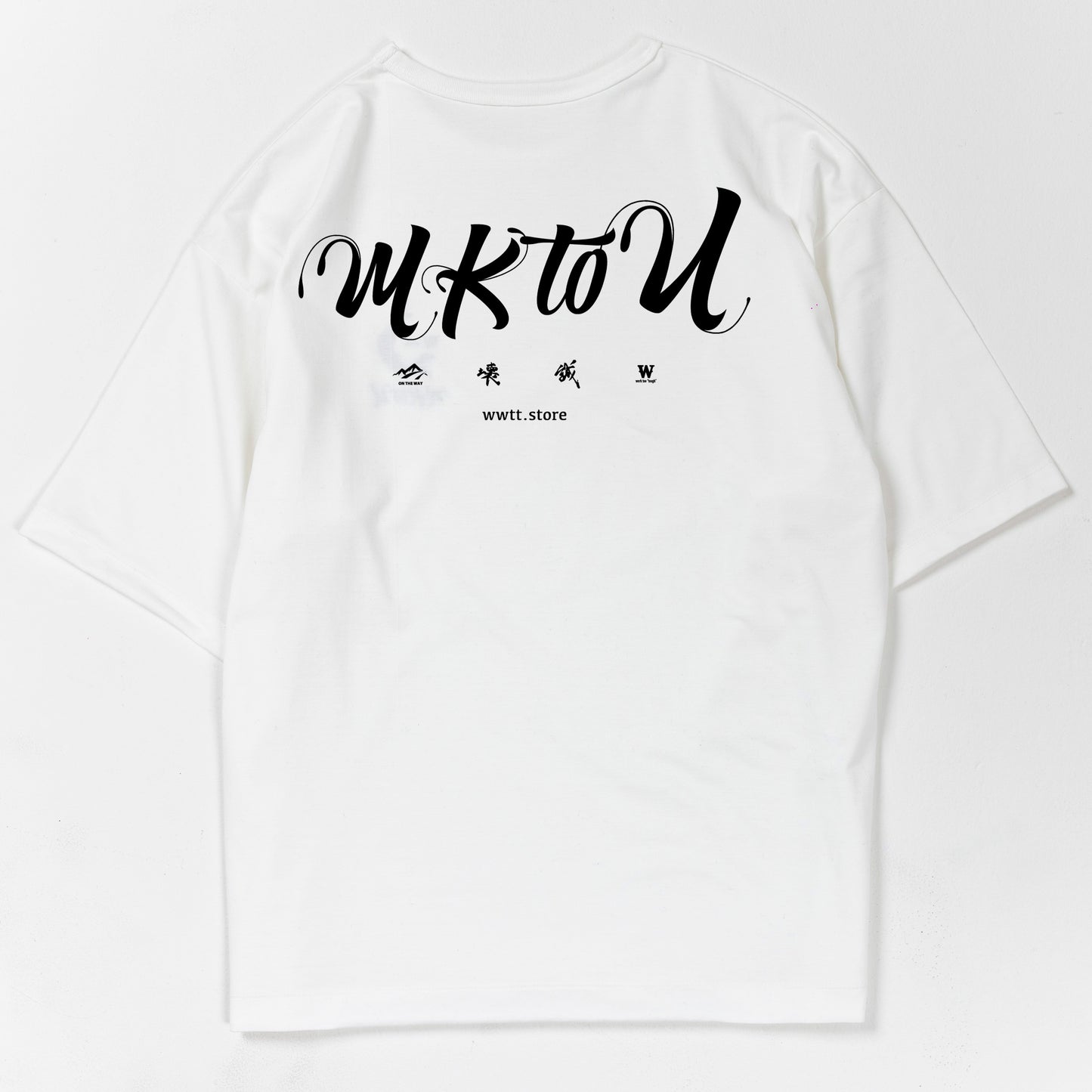 “MKtoU” T-shirts「tough」WHITE