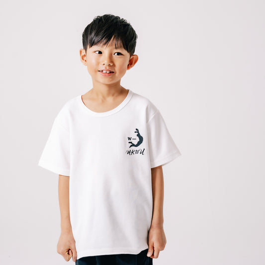 “MKtoU” Kids T-shirts「care」4colors