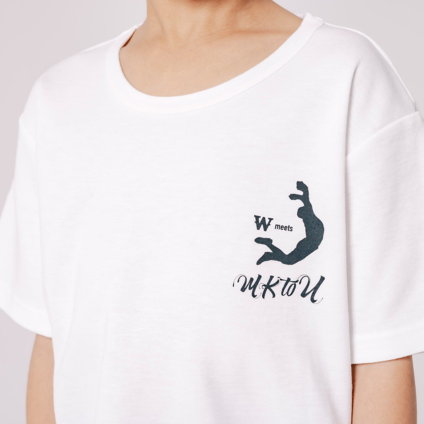 “MKtoU” Kids T-shirts「care」4colors