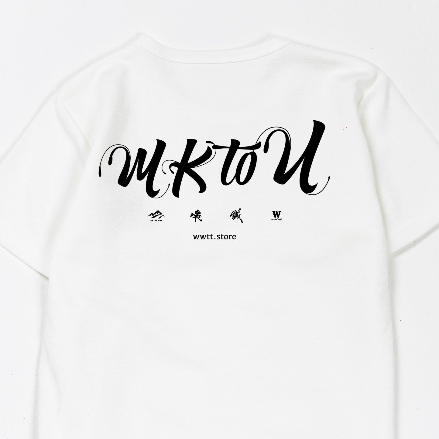 “MKtoU” Kids T-shirts「care」4colors